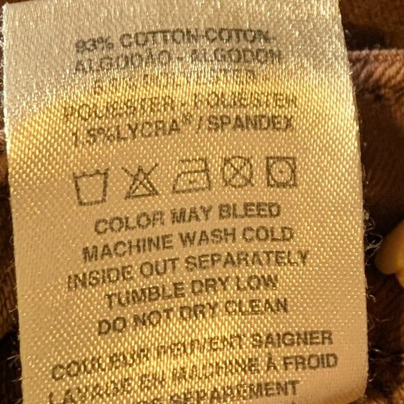 Warp & Weft Mens Size 32 x 34 Amsterdam Slim Colored Denim Jeans - Picture 5 of 7